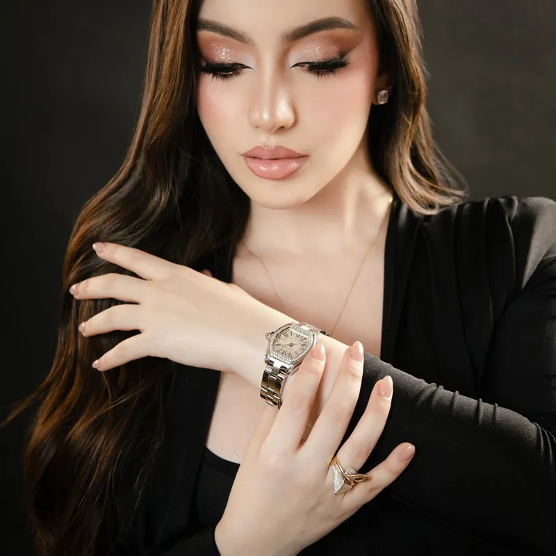 Anillo Cinta Diamante
